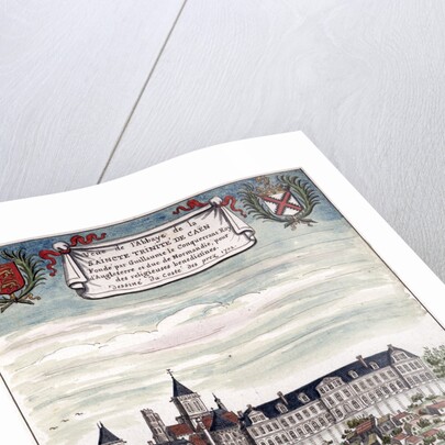 View of the Abbey of the Holy Trinity in Caen by Anonymous