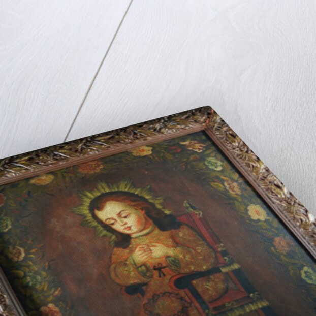 Roman Catholic icon of Christ as a Boy by Anonymous