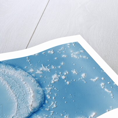 Map of the Mariana Trench by Anonymous