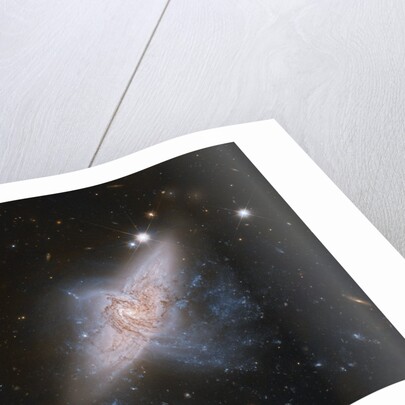 Overlapping galaxies by Anonymous