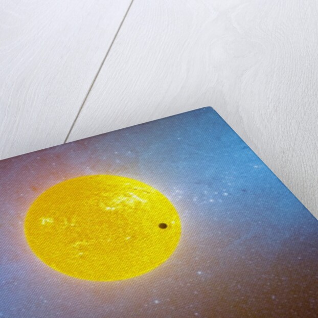 Artist's conception depicts the Kepler-10 star system by Anonymous