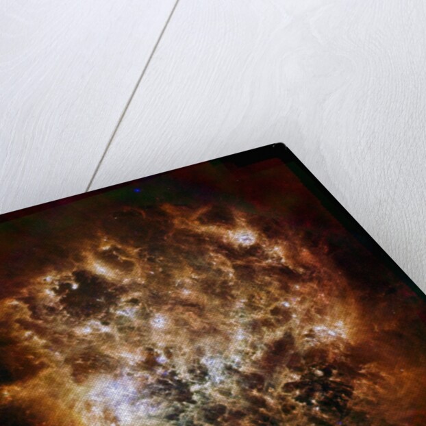 Large Magellanic Cloud galaxy in infrared light by Anonymous
