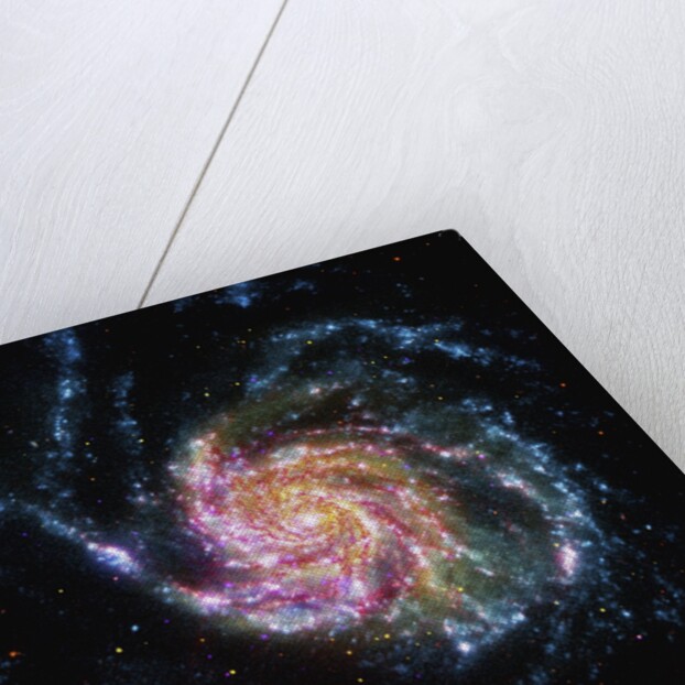 The Pinwheel Galaxy is in the constellation of Ursa Major by Anonymous