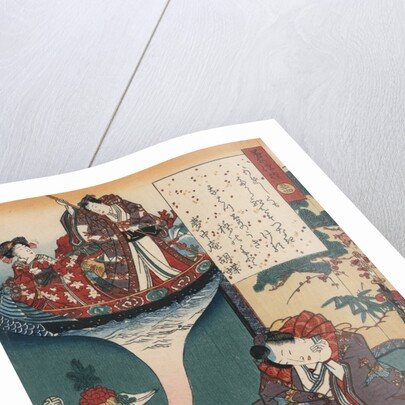 Dream Ukihashi by Utagawa Toyokuni