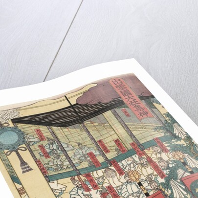 Gathering of gods at the great shrine at Izumo by Utagawa Sadahide
