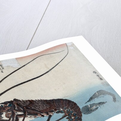 Shrimp and lobster by Ando Hiroshige