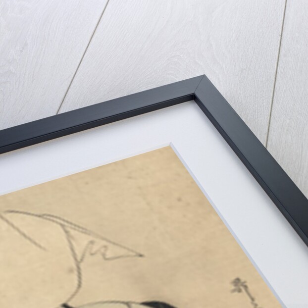 Hanging laundry to dry by Kitagawa Utamaro