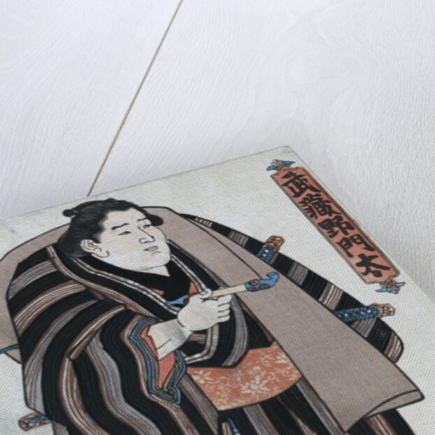 The sumo wrestler Musashino Monta by Utagawa Toyokuni