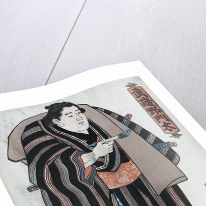 The sumo wrestler Musashino Monta by Utagawa Toyokuni