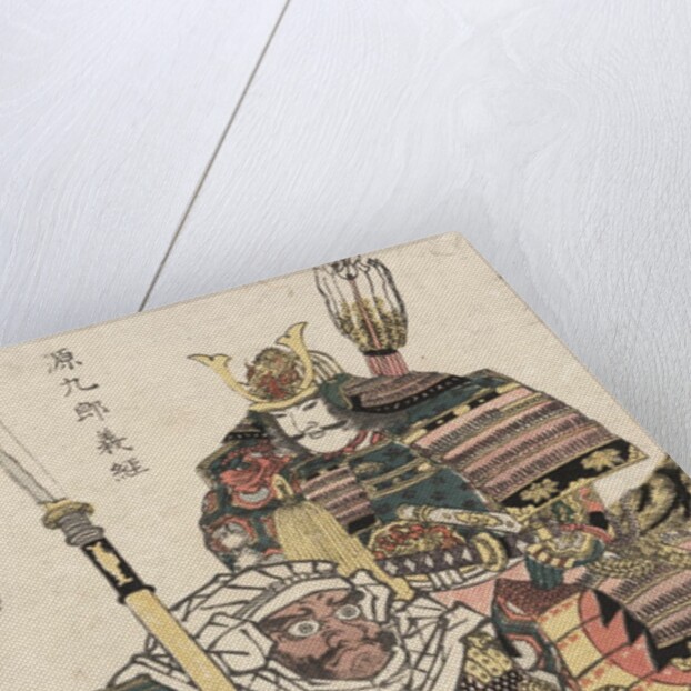 Genkuro Yoshitsune and Musashibo Benkei by Utagawa Toyokuni