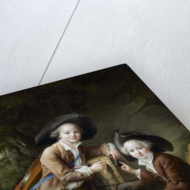 The Comte and Chevalier de Choiseul as Savoyards by François-Hubert Drouais