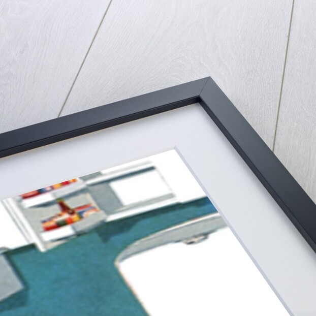 Happy Housewife Dancing in the Kitchen of a 1940s Home. by Anonymous