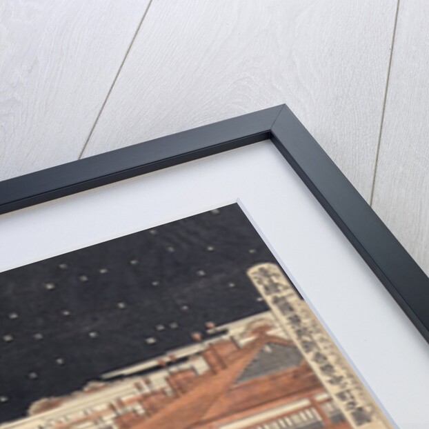 Perspective picture of famous places of Japan: Nakanocho in Shin-Yoshiwara by Anonymous