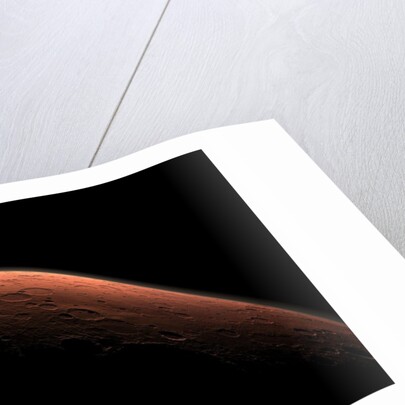 Daybreak at Gale Crater on Mars by Anonymous