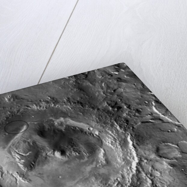 Gale Crater: Landing Site of Mars Rover Curiosity by Anonymous
