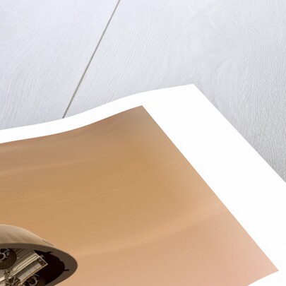 Curiosity While on Parachute by Anonymous