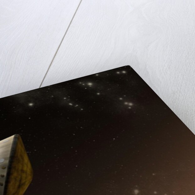 Curiosity Inside Aeroshell by Anonymous