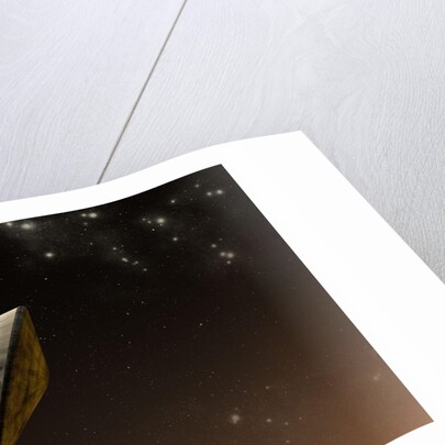 Curiosity Inside Aeroshell by Anonymous