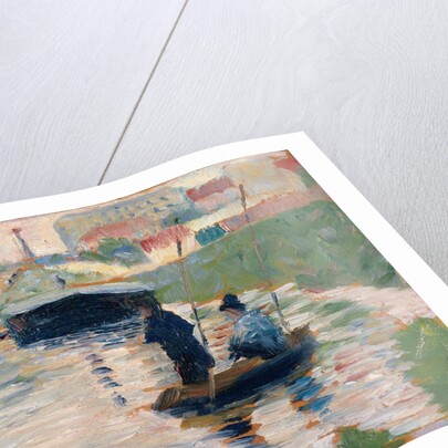 View of the Seine by Georges Seurat