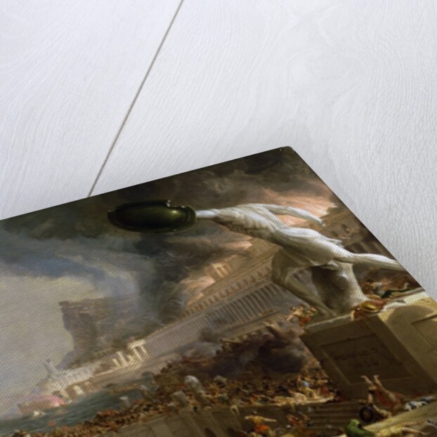 The Course of Empire - Destruction by Thomas Cole