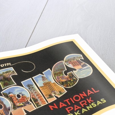 Greetings from Hot Springs National Park, Arkansas by Anonymous