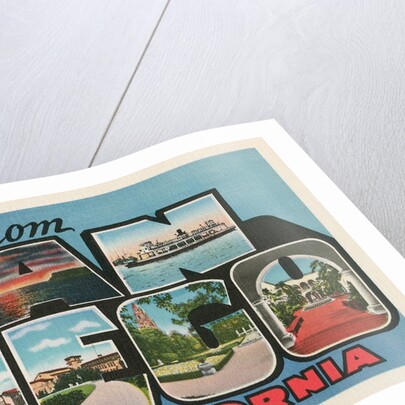 Greetings from San Diego, California by Anonymous