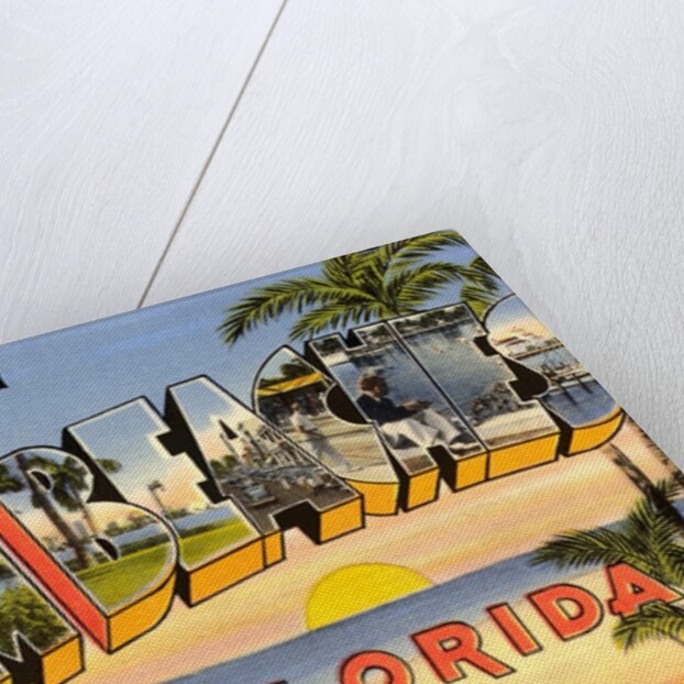 Greetings from the Palm Beaches, Florida by Anonymous