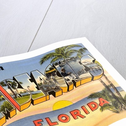 Greetings from the Palm Beaches, Florida by Anonymous