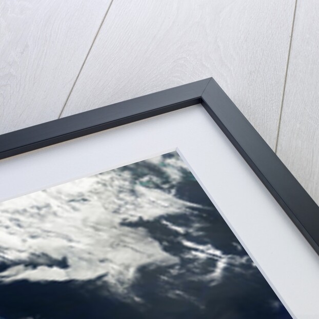 Satellite view of the Great Barrier Reef by Anonymous