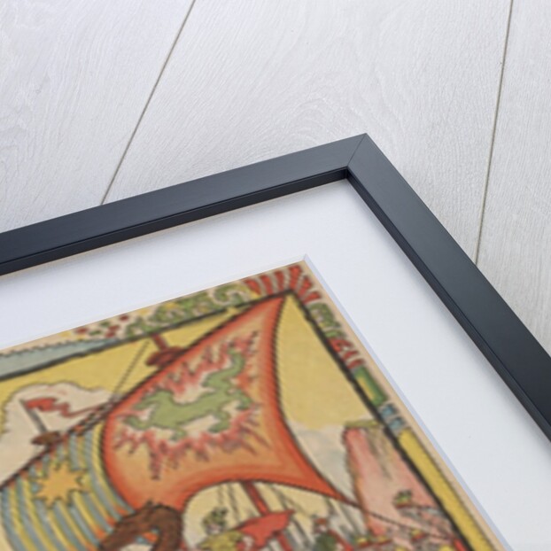 Young Viking rescuing princess by Anonymous