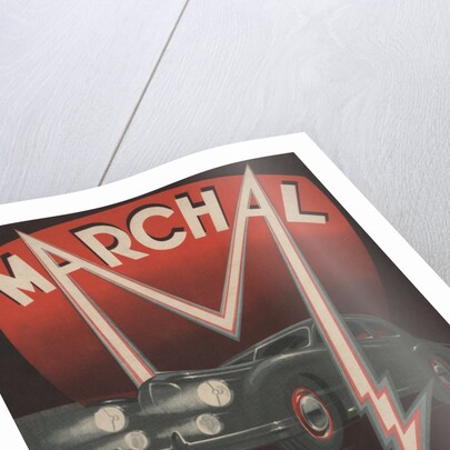 Marchal headlight advertisement by Anonymous