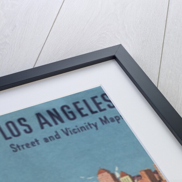 Illustration for Los Angeles Street and Vicinity Maps by Anonymous
