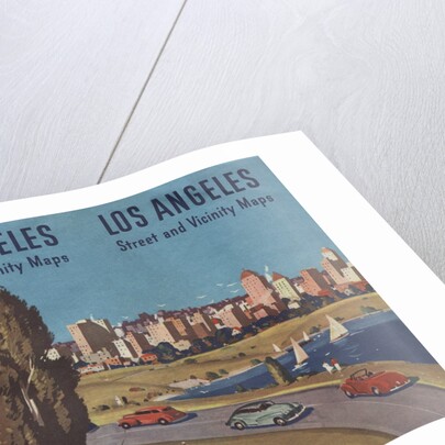 Illustration for Los Angeles Street and Vicinity Maps by Anonymous