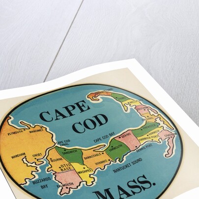 Cape Cod travel decal by Anonymous