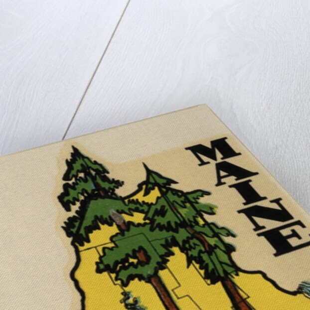 Maine travel decal by Anonymous