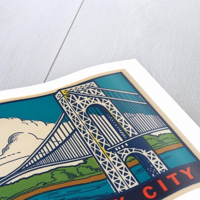 George Washington Bridge travel decal by Anonymous