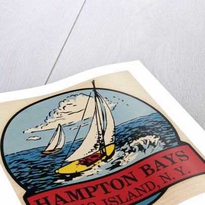 Hampton Bays travel decal by Anonymous