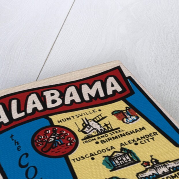 Alabama travel decal by Anonymous