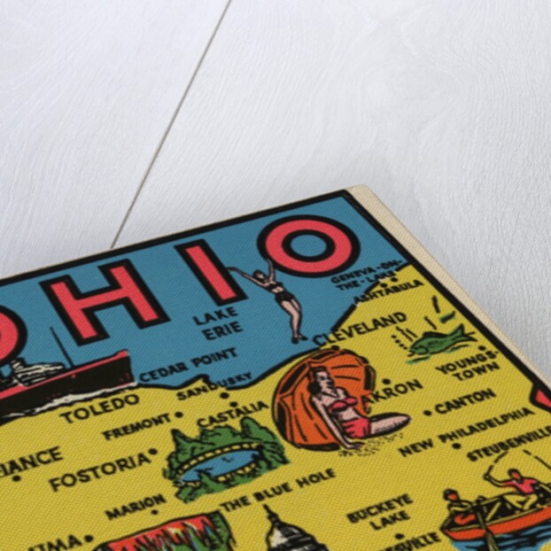 Ohio travel decal by Anonymous