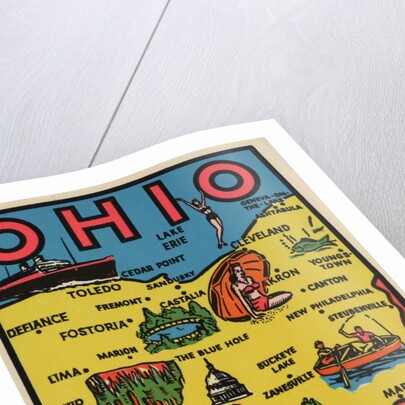 Ohio travel decal by Anonymous