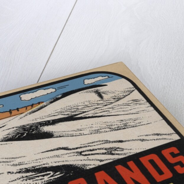 White Sands New Mexico travel decal by Anonymous