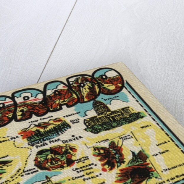 Colorado travel decal by Anonymous