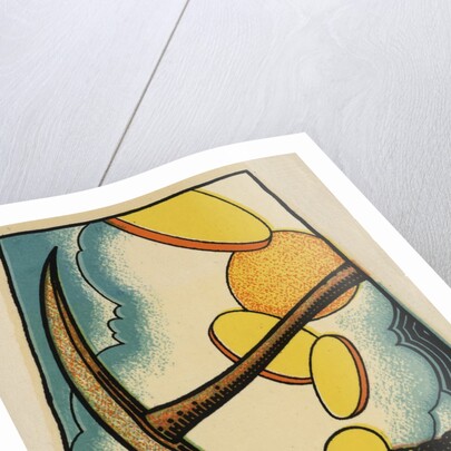 Montana travel decal with gold coins by Anonymous