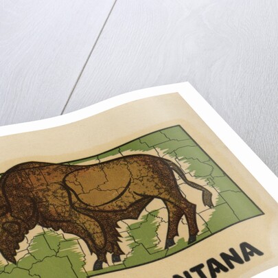 Montana travel decal by Anonymous