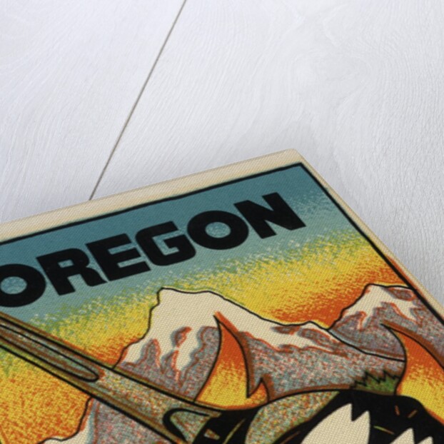 Oregon travel decal by Anonymous