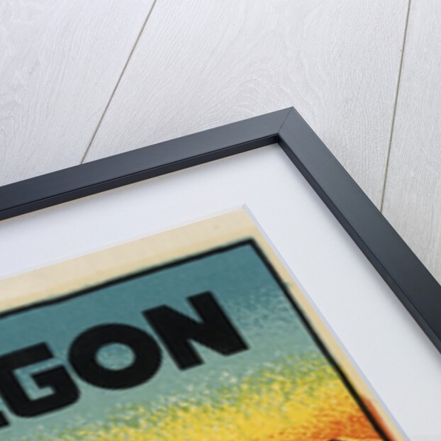 Oregon travel decal by Anonymous