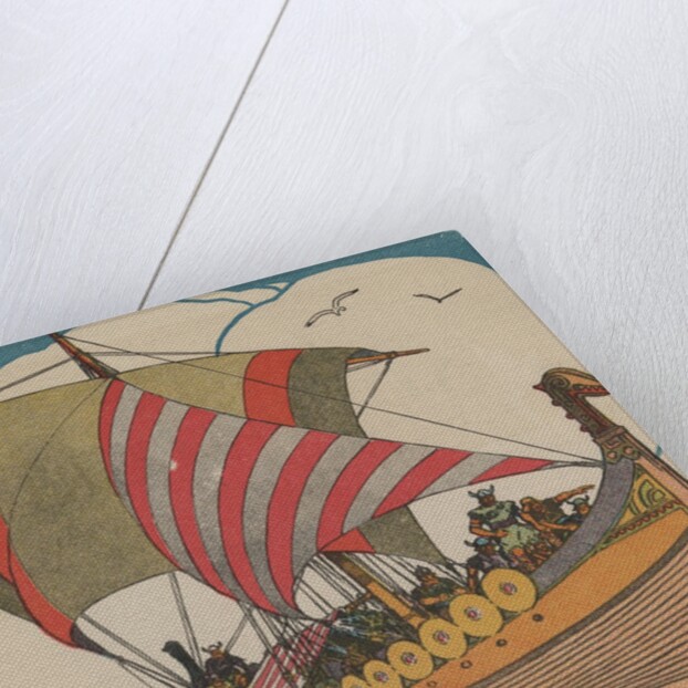 Leif Erickson at sea by Anonymous
