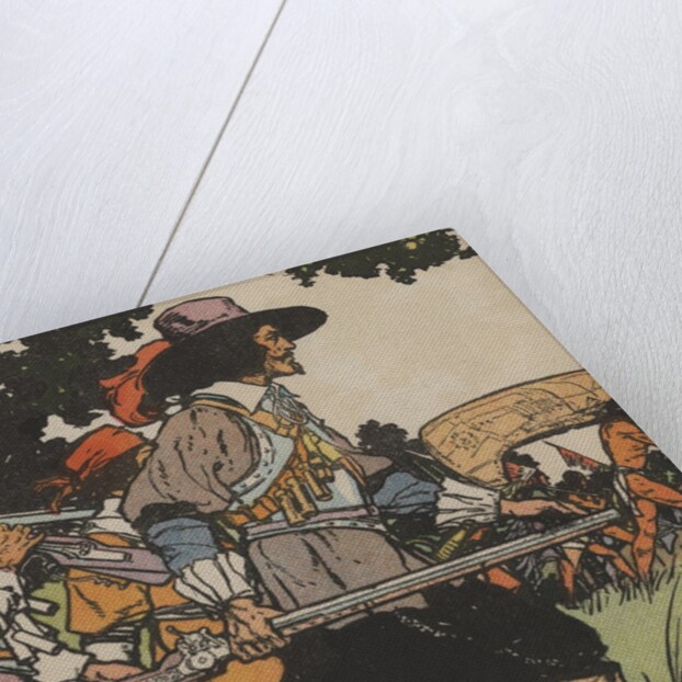 European explorers in New World by Anonymous