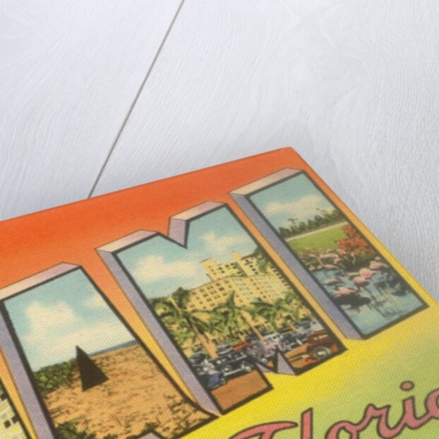 Greetings from Miami and Miami Beach, Florida by Anonymous