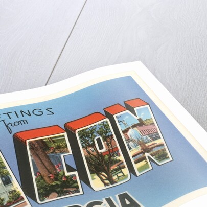 Greetings from Macon, Georgia by Anonymous